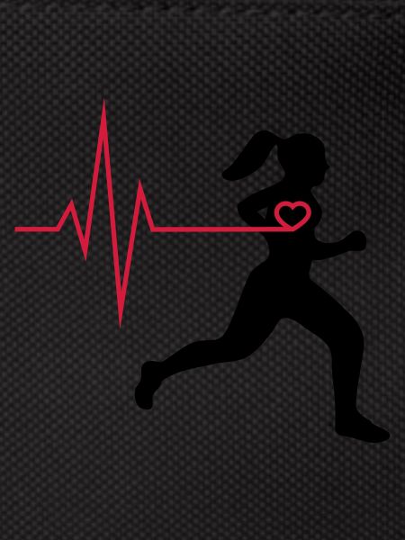 Runner with a heart