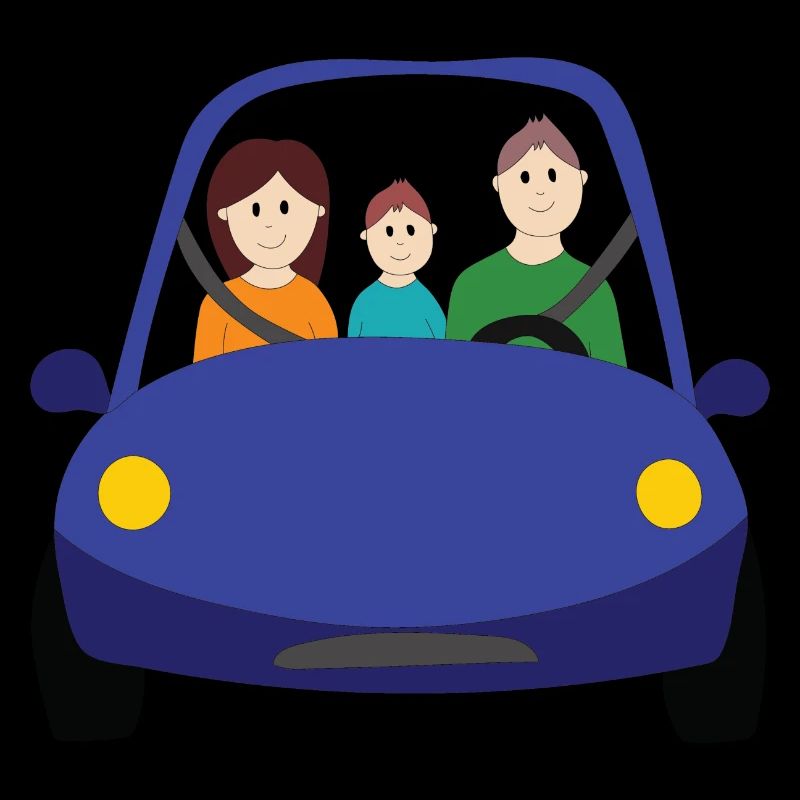 Ensemble dans la voiture