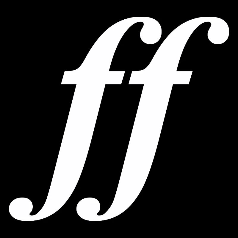 Fortissimo Musik Symbol Forte FF