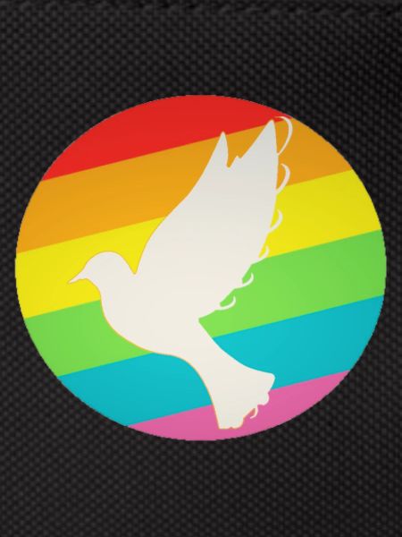 LGBT Rainbow Friend Dove