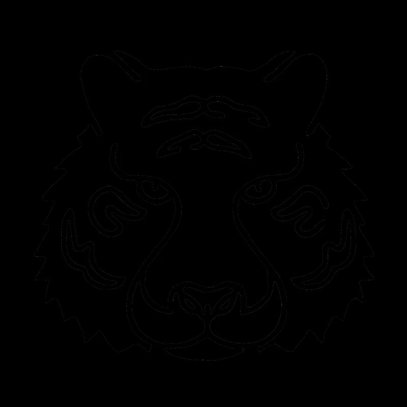 Symbol eines indischen Tigers