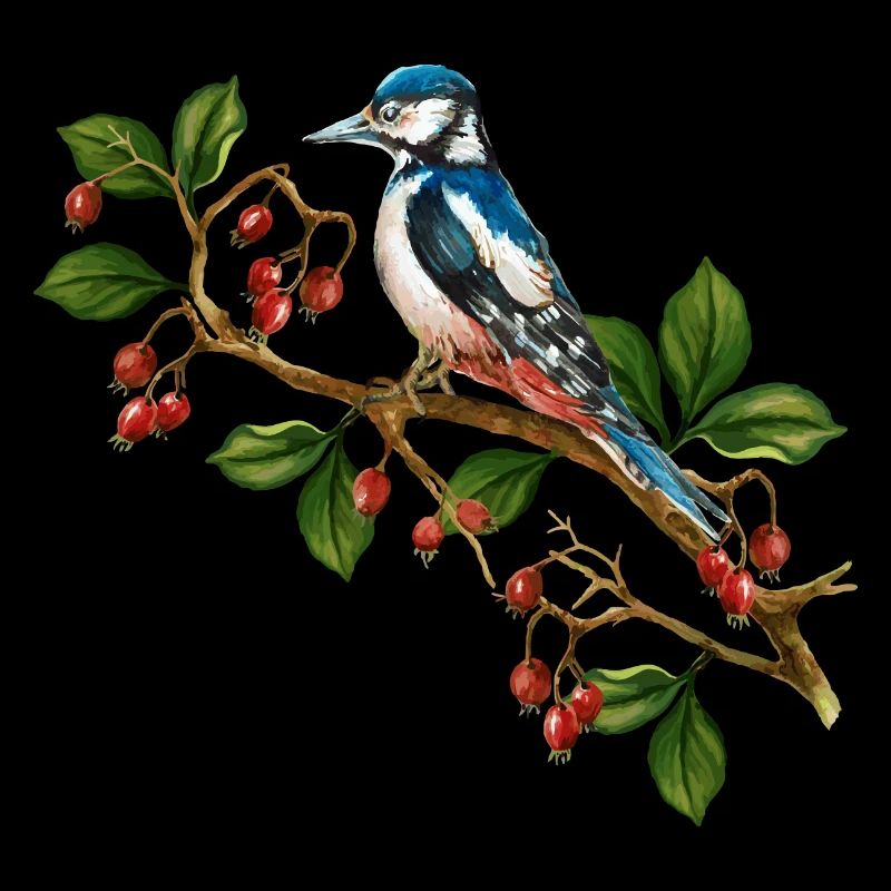 Oiseau coloré