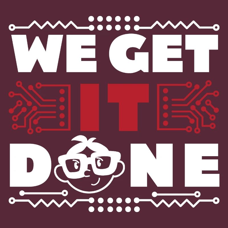 We get IT done IT-Fachmann Informatiker Computer