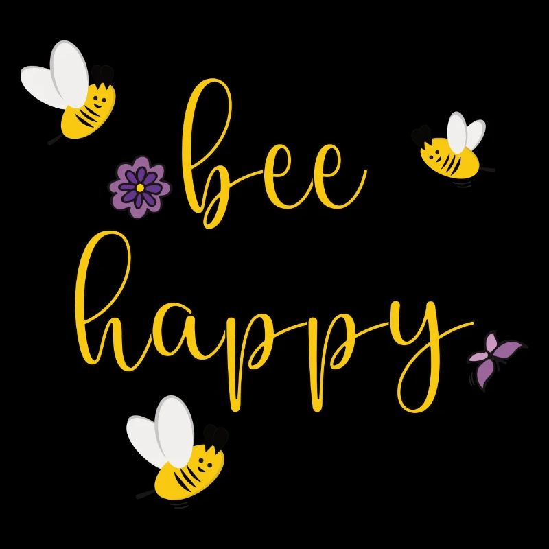 abeille heureuse