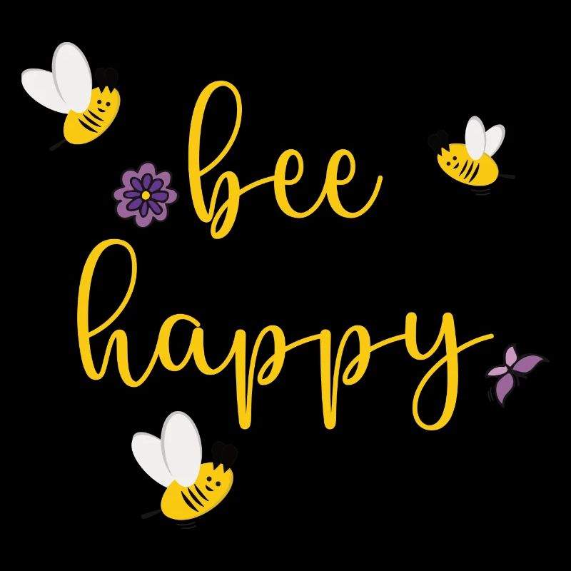 abeille heureuse