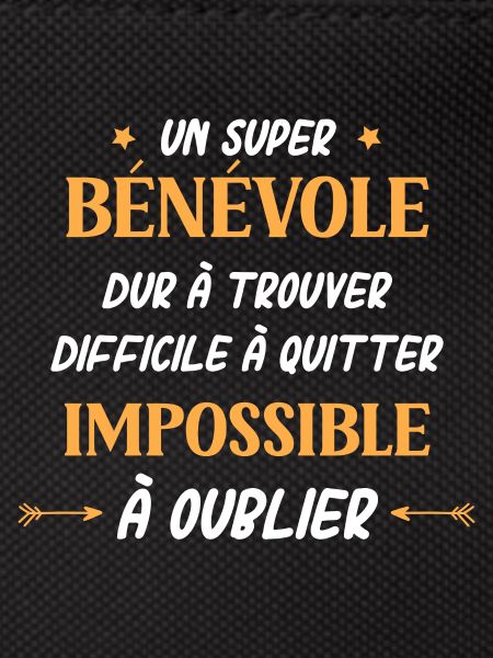 Super bénévole