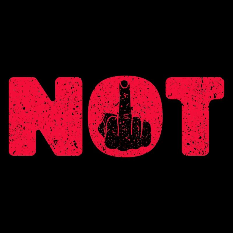 Sorry Not Sorry. Ironic and Funny Design