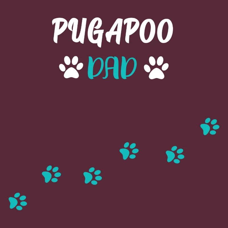 Pugapoo Dad - Pudel Mops Mix