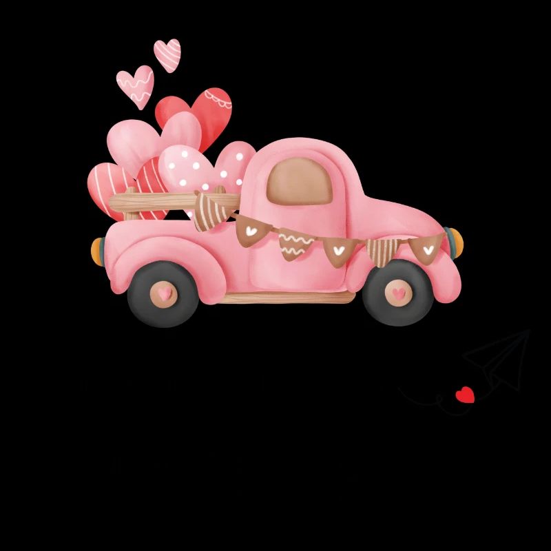 Cupidon Pick-up - Coeurs et romance Grâpe de la Saint-Valentin