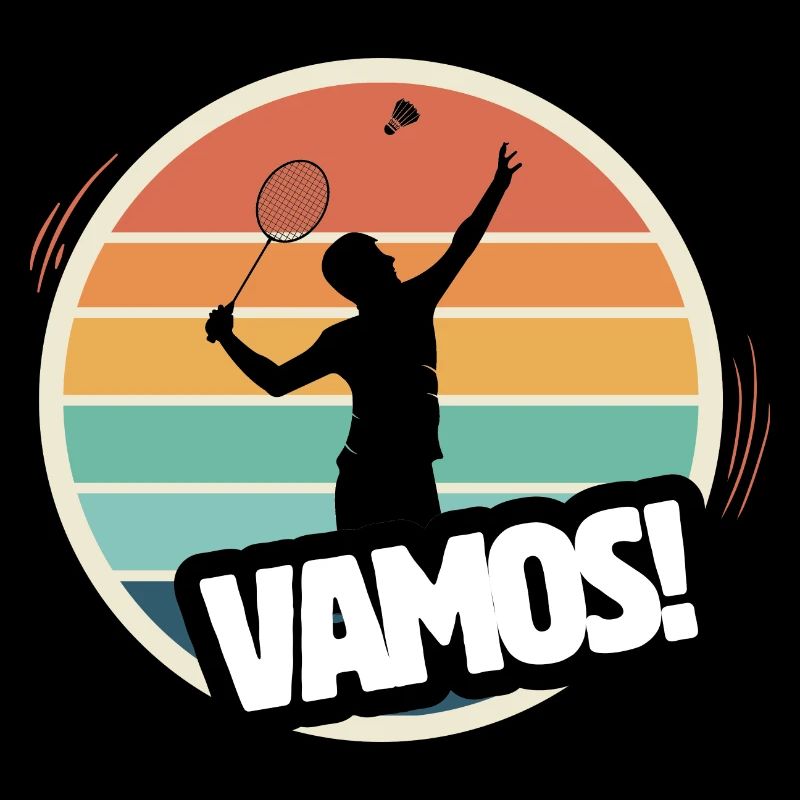 Vamos badminton rétro