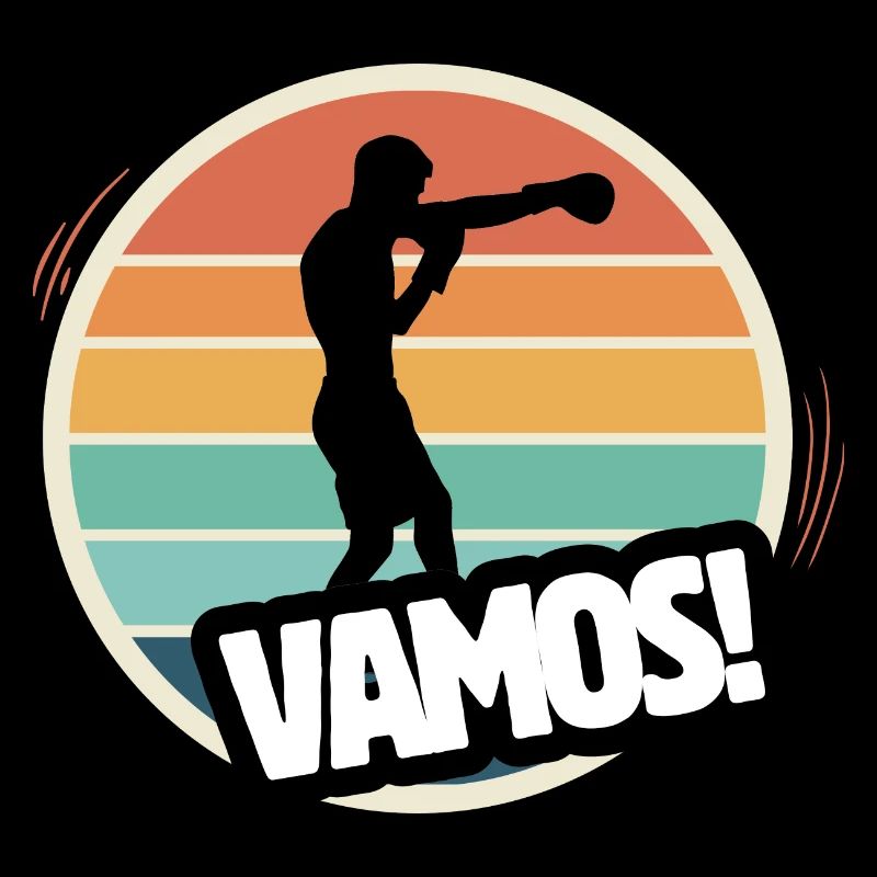 Vamos boxe rétro