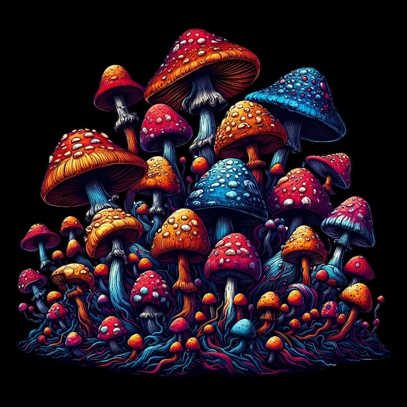 Psychedelic Mushroom Magic