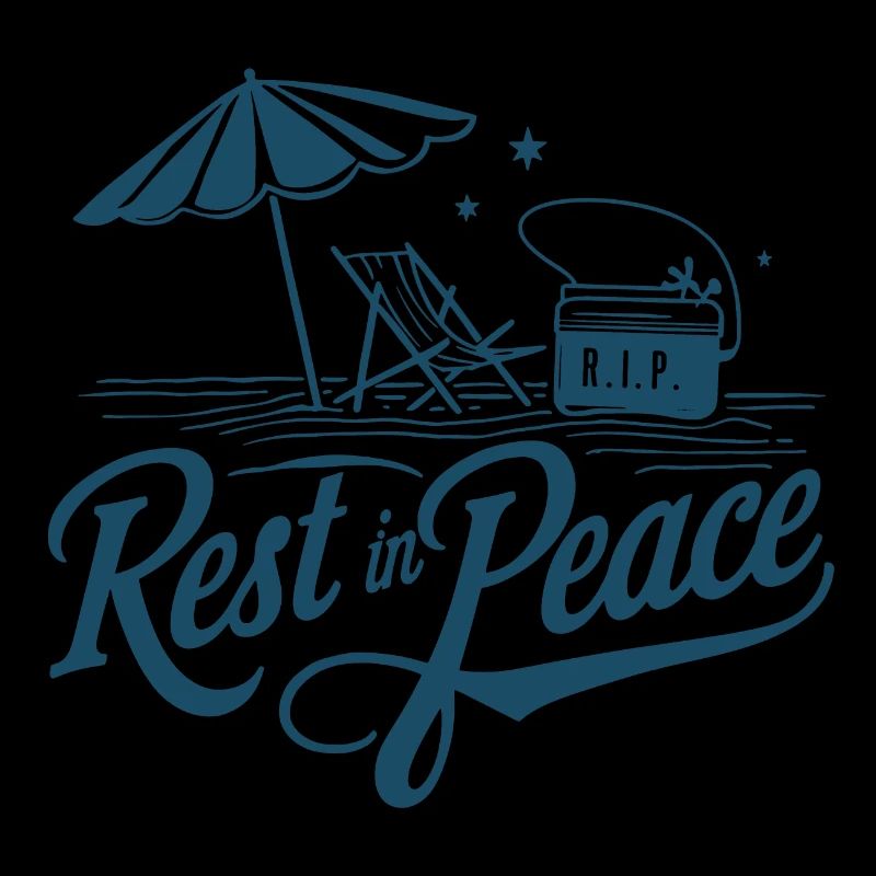 plage rip - humour de vacances d'été