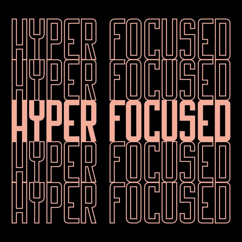 Hyperfocused in yellow