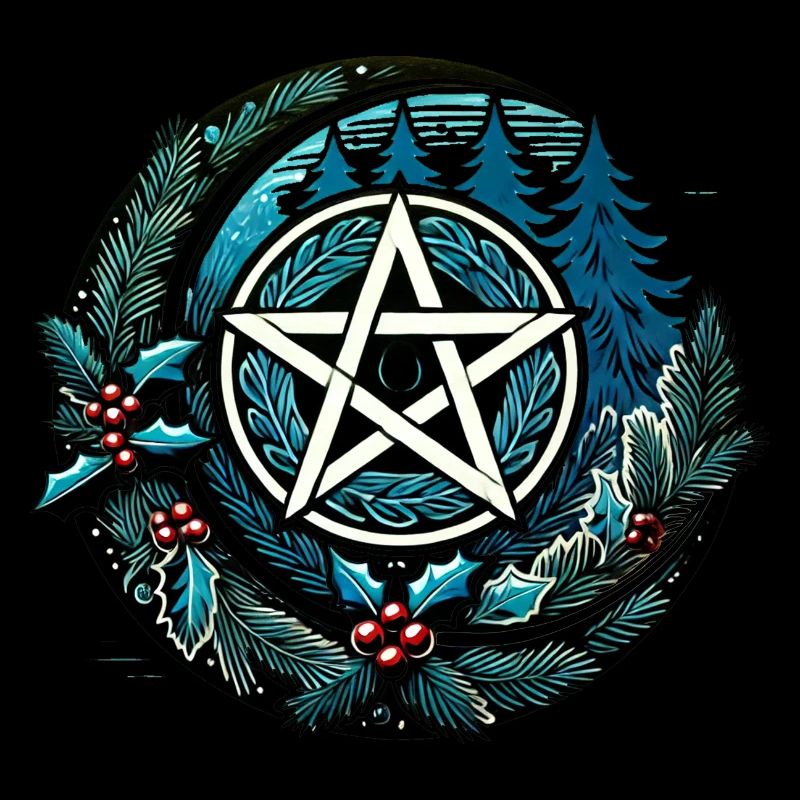 Yule Pentacle