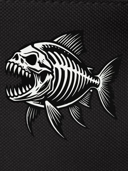 Squelette Piranha