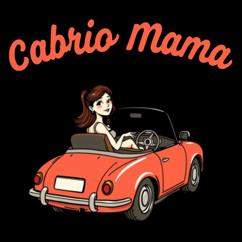 Cabriolet propriétaire voiture conduite cabriolet maman