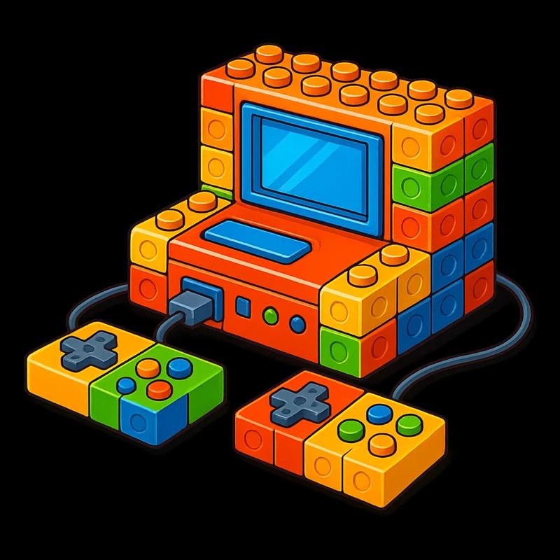 Master Builder Brick Building Block