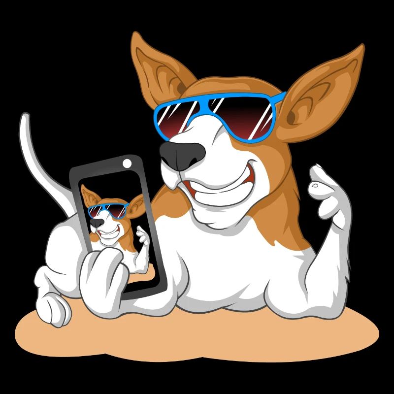 dog handy beagle sonnenbrille Geschenkidee gassi