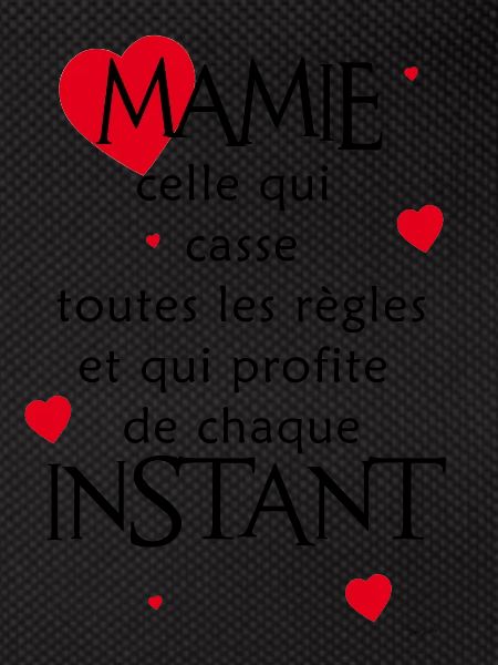 mamie profite de chauqe