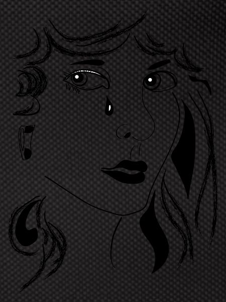 Woman sad