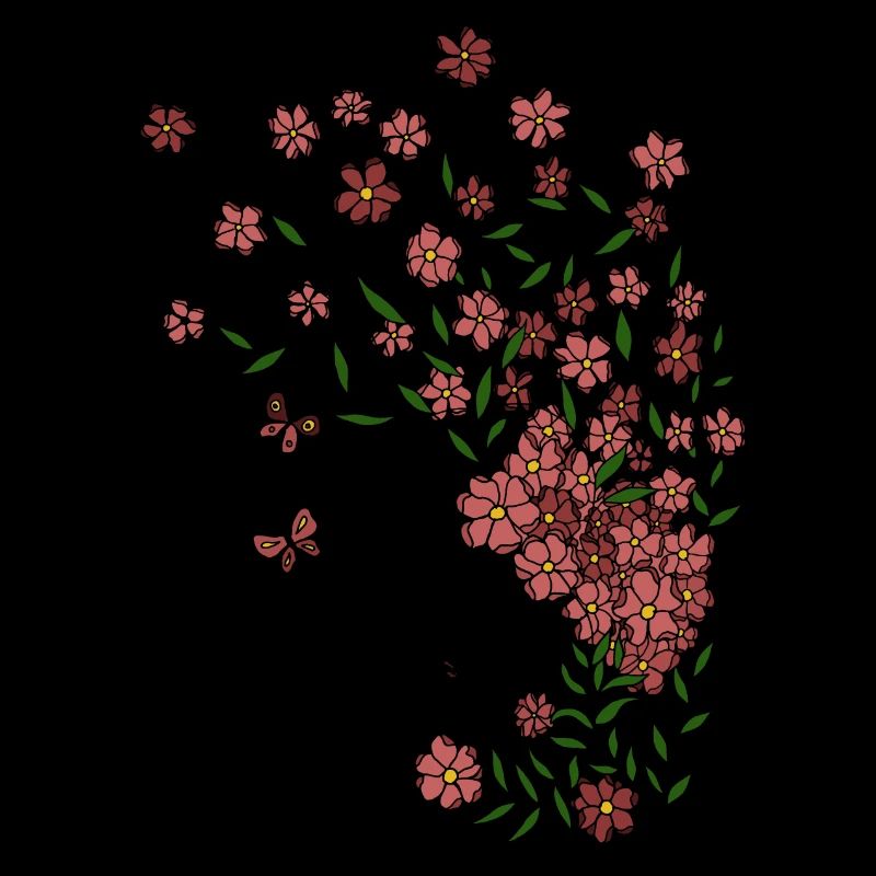 Fille de fleur