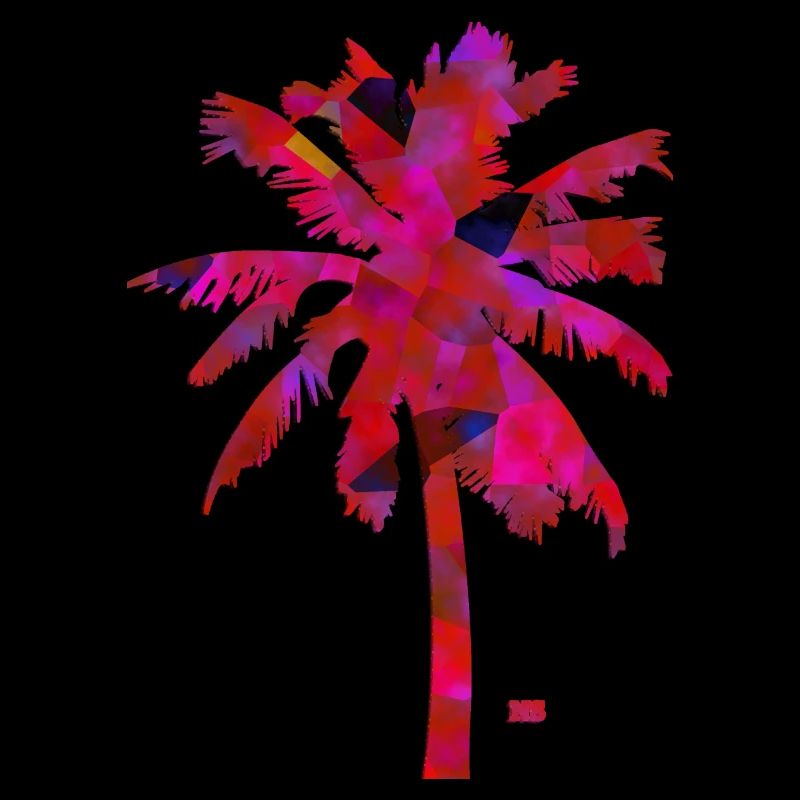 Pink palmtree
