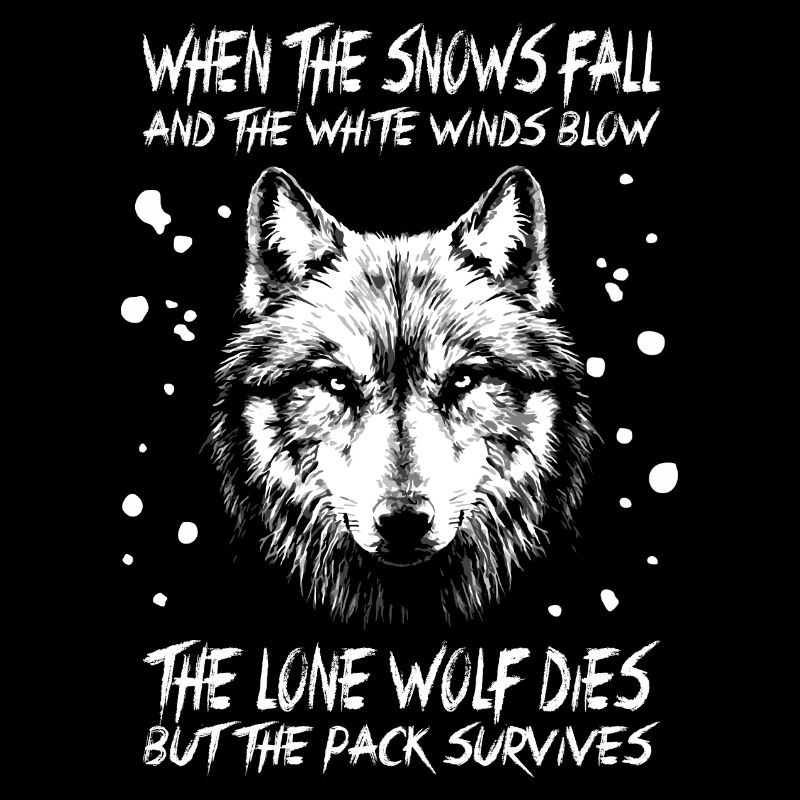 Der einsame Wolf stirbt