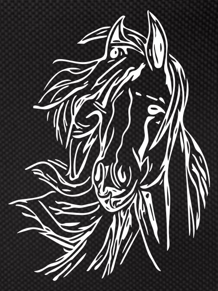 Pferd - Kopf Vector
