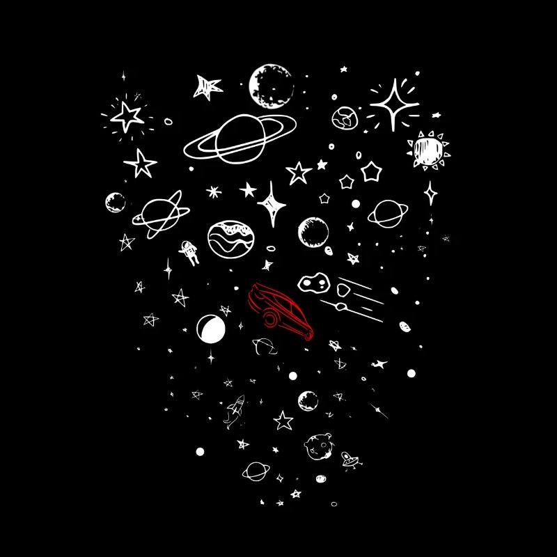 shoots tesla into space
