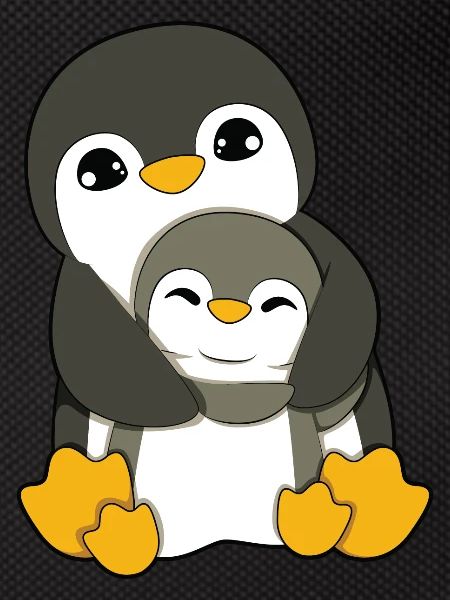 Penguin Hugging