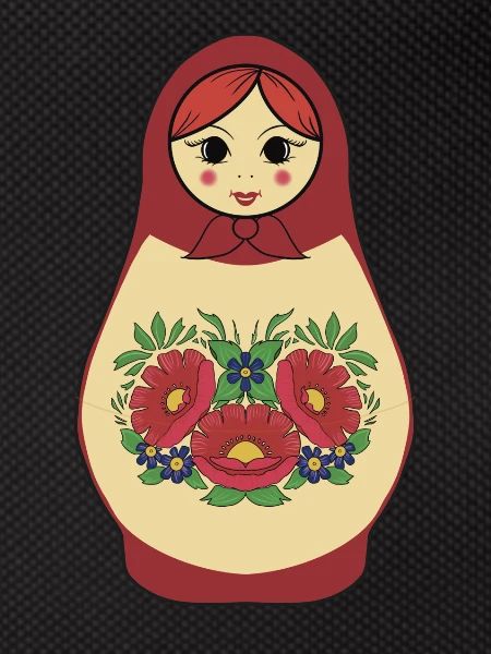 Matryoshka Illustration