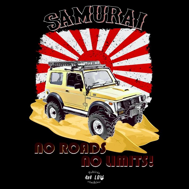 Samouraï Pas de routes pas de limites