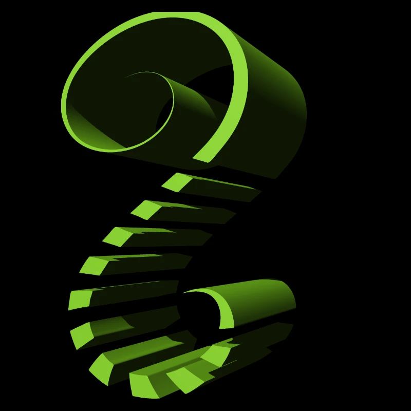 Shaped green
