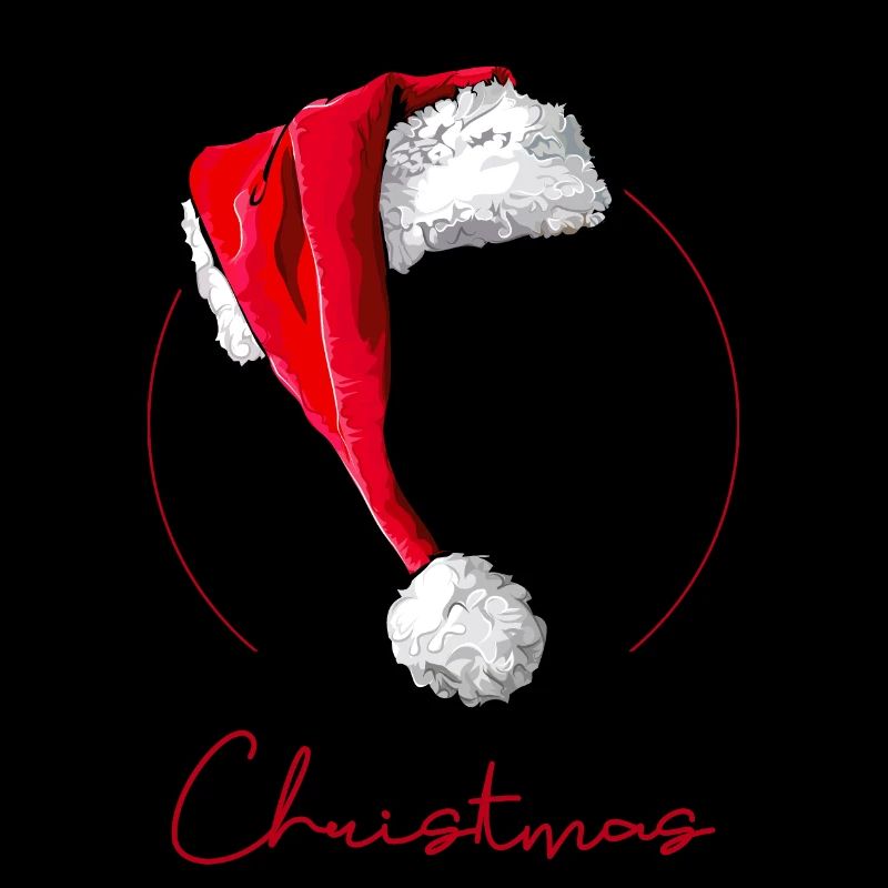 Santa SAMOJEDE Merry Christmas Hunde Wilsigns