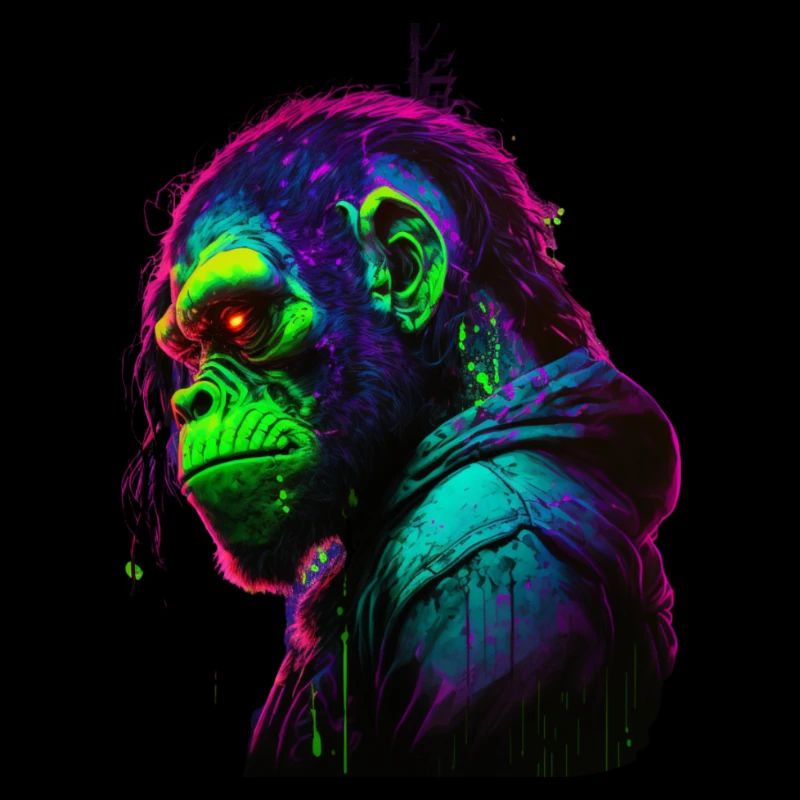 Monkey,Design,Neo,Comic