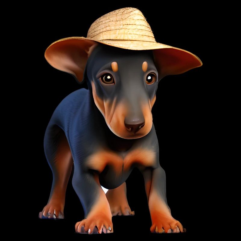 Dobermanntrainer Hund Dobermannwelpe Dobermann