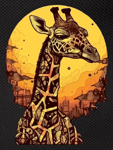 Doudou the giraffe