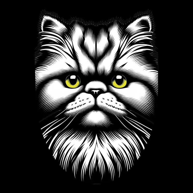 Visage de chat