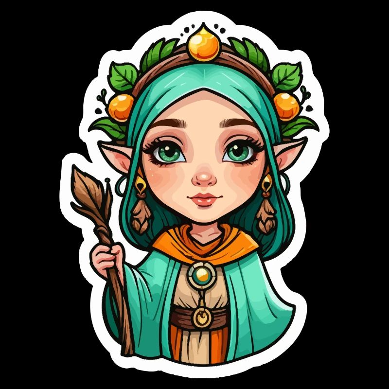 Druide Druide Fantasy Illustration