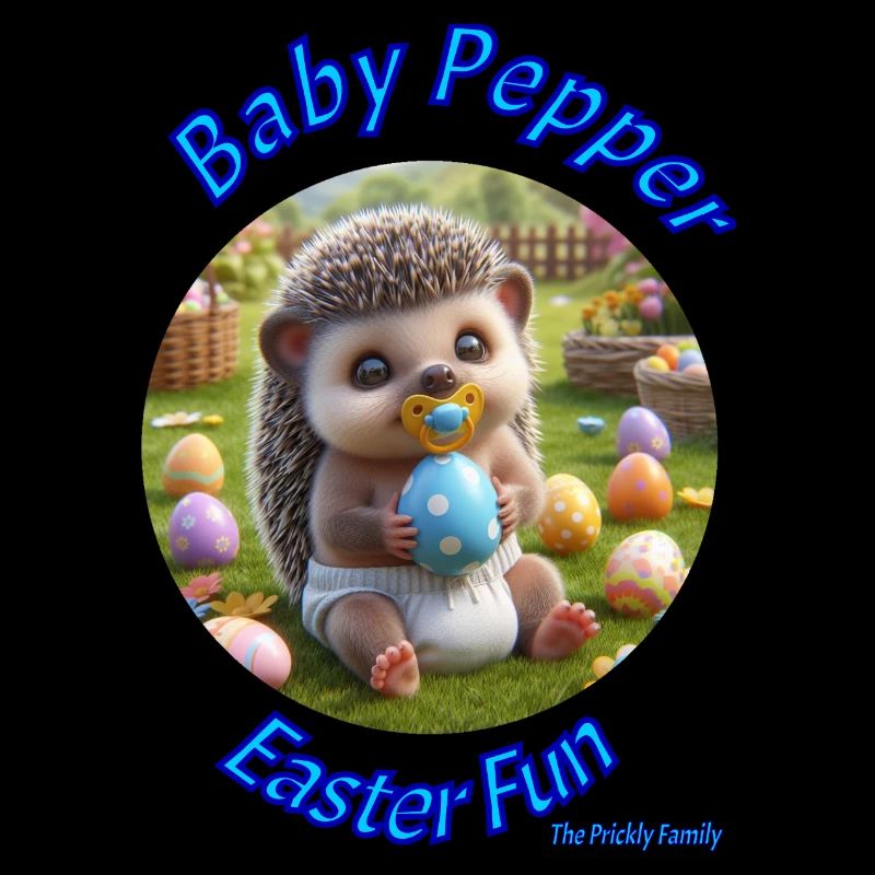 Baby Pepper Pricly Easter Fun