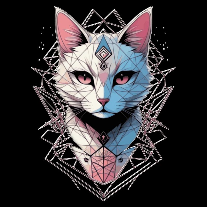 Geometric Kitten 2 🐾