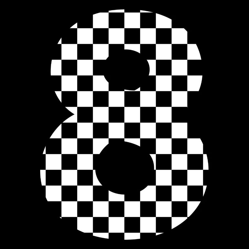 Number 8 plaid