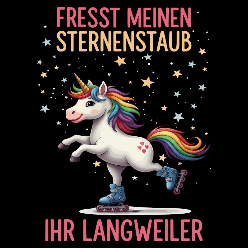 Rollschuh Einhorn