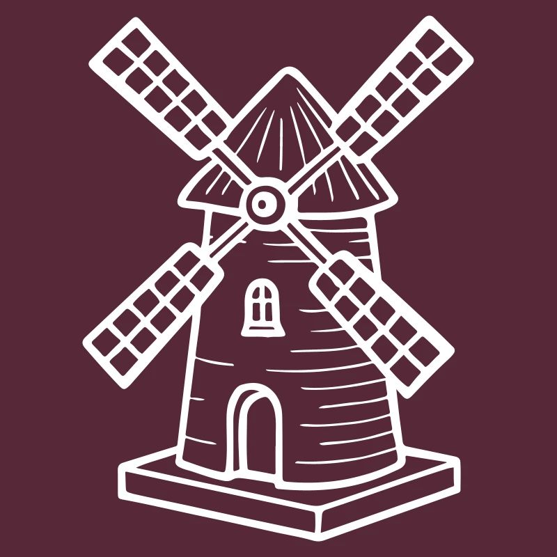 Windmill Symbol Mill
