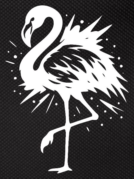 Elegant Flamingo Silhouette