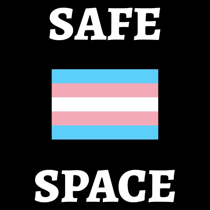 DRAPEAU TRANS SAFE SPACE
