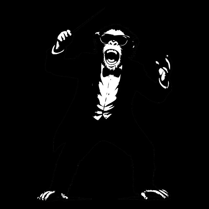 Monkey conductor in The Monkey Dance Orchestra