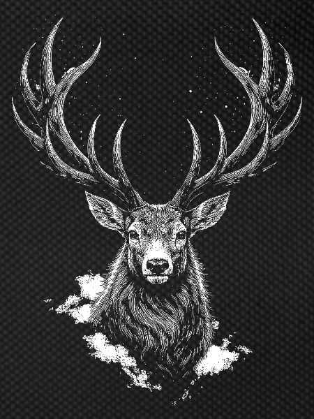 Deer silhouette