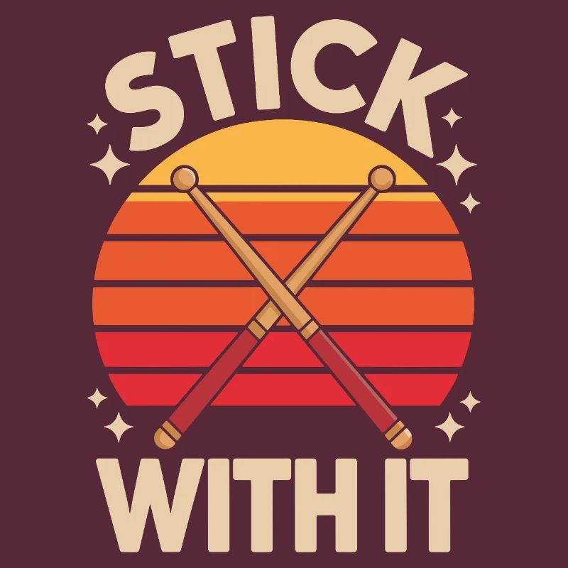 Reste persévérant batteur qui dit rétro